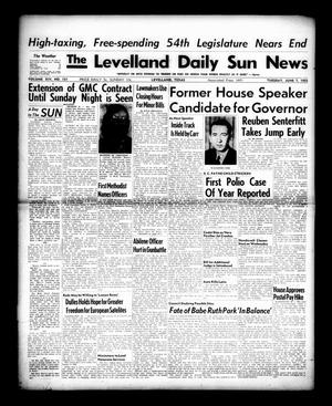 The Levelland Daily Sun News (Levelland, Tex.), Vol. 14, No. 151, Ed. 1 Tuesday, June 7, 1955