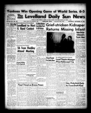 Primary view of object titled 'The Levelland Daily Sun News (Levelland, Tex.), Vol. 14, No. 235, Ed. 1 Wednesday, September 28, 1955'.