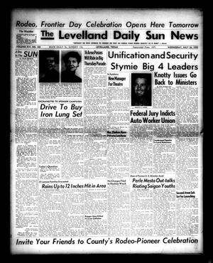 The Levelland Daily Sun News (Levelland, Tex.), Vol. 14, No. 185, Ed. 1 Wednesday, July 20, 1955