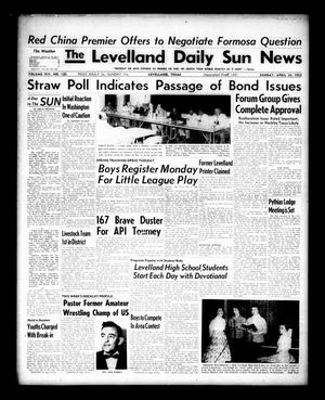 The Levelland Daily Sun News (Levelland, Tex.), Vol. 14, No. 120, Ed. 1 Sunday, April 24, 1955