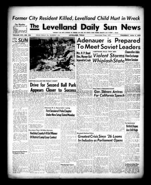 The Levelland Daily Sun News (Levelland, Tex.), Vol. 14, No. 156, Ed. 1 Thursday, June 9, 1955