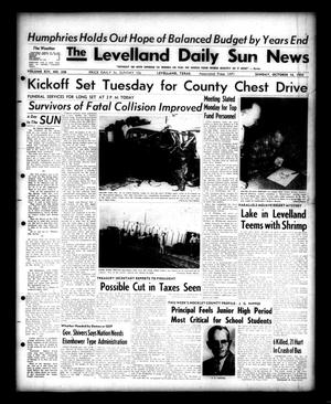 The Levelland Daily Sun News (Levelland, Tex.), Vol. 14, No. 248, Ed. 1 Sunday, October 16, 1955