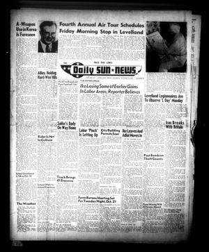 The Daily Sun News (Levelland, Tex.), Vol. 12, No. 56, Ed. 1 Thursday, October 16, 1952