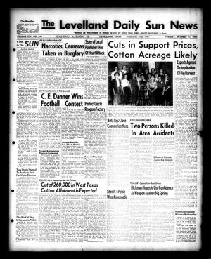 The Levelland Daily Sun News (Levelland, Tex.), Vol. 14, No. 244, Ed. 1 Tuesday, October 11, 1955