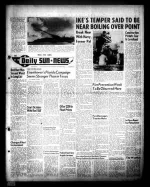 The Daily Sun News (Levelland, Tex.), Vol. 12, No. 44, Ed. 1 Thursday, October 2, 1952