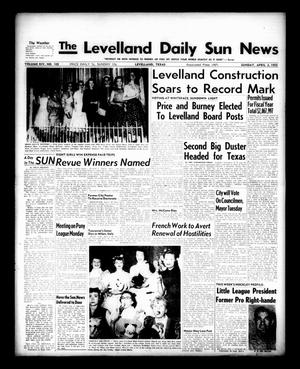 Primary view of object titled 'The Levelland Daily Sun News (Levelland, Tex.), Vol. 14, No. 105, Ed. 1 Sunday, April 3, 1955'.