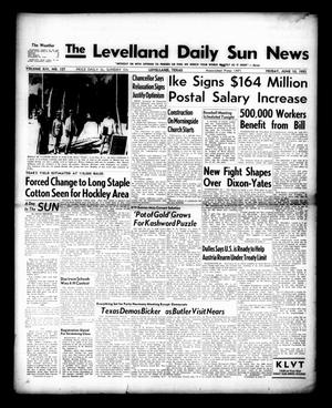 Primary view of object titled 'The Levelland Daily Sun News (Levelland, Tex.), Vol. 14, No. 157, Ed. 1 Friday, June 10, 1955'.