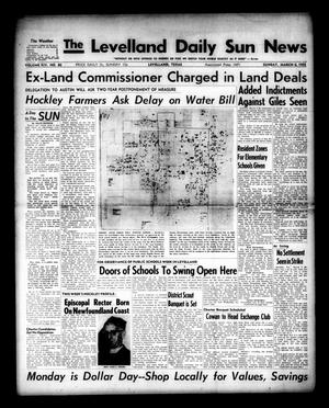 Primary view of object titled 'The Levelland Daily Sun News (Levelland, Tex.), Vol. 14, No. 80, Ed. 1 Sunday, March 6, 1955'.