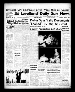 The Levelland Daily Sun News (Levelland, Tex.), Vol. 14, No. 116, Ed. 1 Tuesday, April 19, 1955