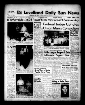 Primary view of object titled 'The Levelland Daily Sun News (Levelland, Tex.), Vol. 14, No. 90, Ed. 1 Sunday, March 13, 1955'.