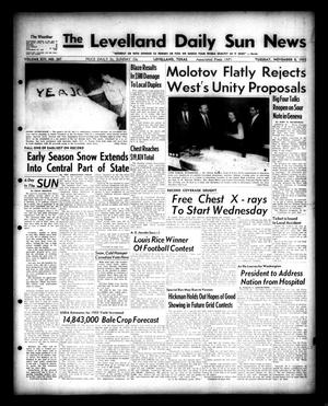The Levelland Daily Sun News (Levelland, Tex.), Vol. 14, No. 267, Ed. 1 Tuesday, November 8, 1955