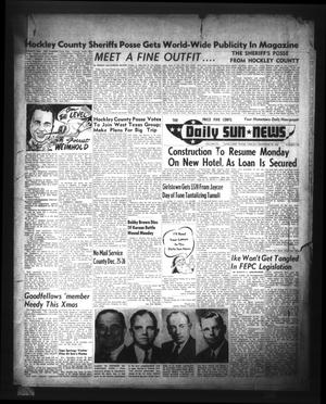 The Daily Sun News (Levelland, Tex.), Vol. 12, No. 115, Ed. 1 Tuesday, December 23, 1952