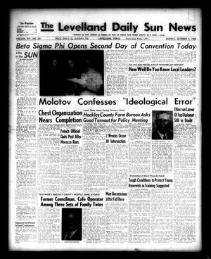 Primary view of object titled 'The Levelland Daily Sun News (Levelland, Tex.), Vol. 14, No. 243, Ed. 1 Sunday, October 9, 1955'.