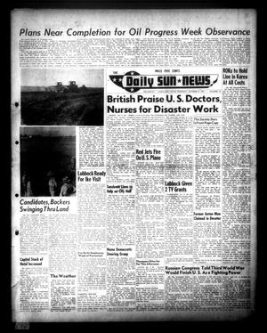 The Daily Sun News (Levelland, Tex.), Vol. 12, No. 50, Ed. 1 Thursday, October 9, 1952