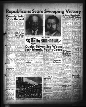 The Daily Sun News (Levelland, Tex.), Vol. 12, No. 73, Ed. 1 Wednesday, November 5, 1952