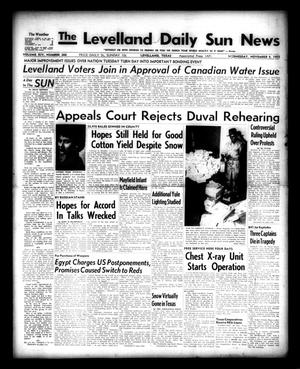The Levelland Daily Sun News (Levelland, Tex.), Vol. 14, No. 268, Ed. 1 Wednesday, November 9, 1955