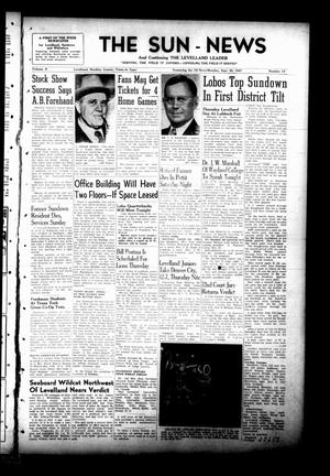 The Sun-News (Levelland, Tex.), Vol. 8, No. 19, Ed. 1 Monday, September 29, 1947