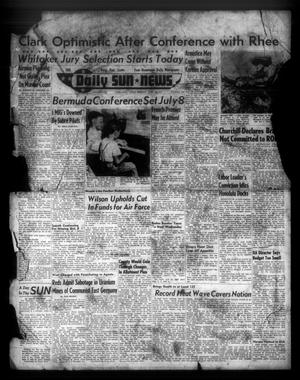 Primary view of object titled 'The Daily Sun News (Levelland, Tex.), Vol. 12, No. 268, Ed. 1 Monday, June 22, 1953'.