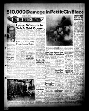 The Daily Sun News (Levelland, Tex.), Vol. 12, No. 69, Ed. 1 Friday, October 31, 1952