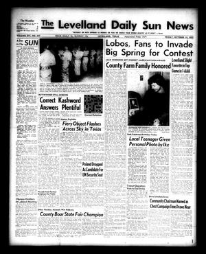The Levelland Daily Sun News (Levelland, Tex.), Vol. 14, No. 247, Ed. 1 Friday, October 14, 1955