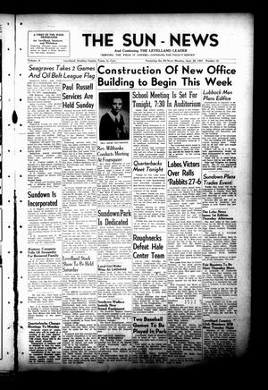 The Sun-News (Levelland, Tex.), Vol. 8, No. 18, Ed. 1 Monday, September 22, 1947