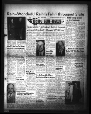 The Daily Sun News (Levelland, Tex.), Vol. 12, No. 90, Ed. 1 Monday, November 24, 1952