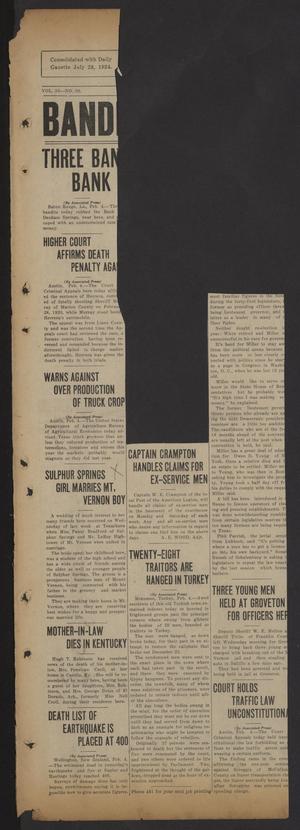 The Daily News-Telegram (Sulphur Springs, Tex.), Vol. 33, No. 30, Ed. 1 Wednesday, February 4, 1931