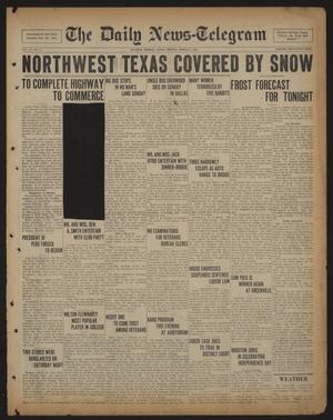 Primary view of object titled 'The Daily News-Telegram (Sulphur Springs, Tex.), Vol. 33, No. 51, Ed. 1 Monday, March 2, 1931'.