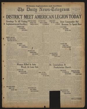 The Daily News-Telegram (Sulphur Springs, Tex.), Vol. 33, No. 21, Ed. 1 Sunday, January 25, 1931