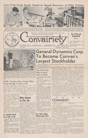 Convairiety, Volume 6, Number 7, April 8, 1953