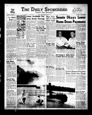 The Daily Spokesman (Pampa, Tex.), Vol. 3, No. 198, Ed. 1 Thursday, July 29, 1954
