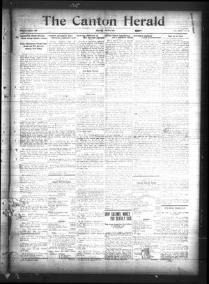 Primary view of object titled 'The Canton Herald (Canton, Tex.), Vol. 35, No. 27, Ed. 1 Friday, July 6, 1917'.