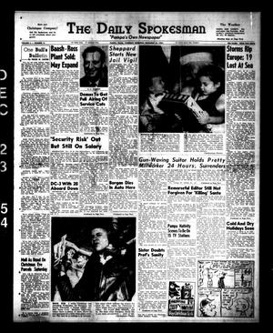 The Daily Spokesman (Pampa, Tex.), Vol. 4, No. 12, Ed. 1 Thursday, December 23, 1954