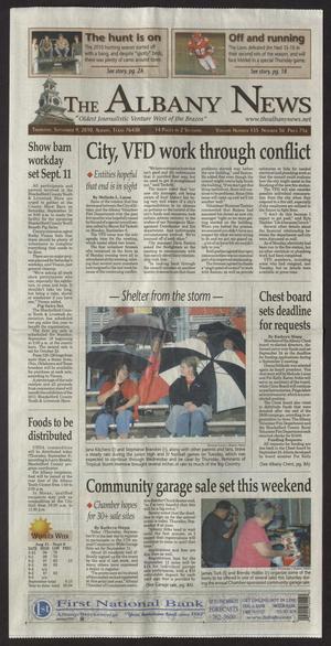 The Albany News (Albany, Tex.), Vol. 135, No. 16, Ed. 1 Thursday, September 9, 2010