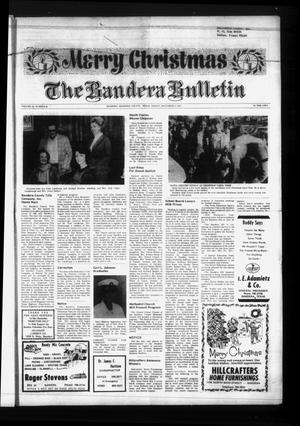 The Bandera Bulletin (Bandera, Tex.), Vol. 29, No. 29, Ed. 1 Friday, December 21, 1973