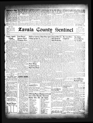 Zavala County Sentinel (Crystal City, Tex.), Vol. 40, No. 6, Ed. 1 Friday, June 1, 1951