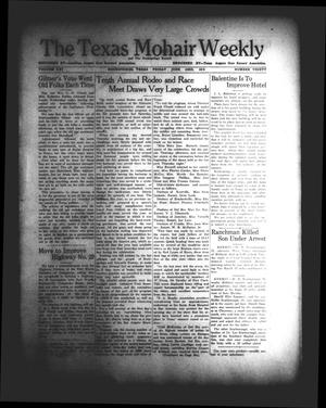 Primary view of object titled 'The Texas Mohair Weekly (Rocksprings, Tex.), Vol. 21, No. 30, Ed. 1 Friday, June 23, 1939'.