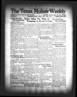 The Texas Mohair Weekly (Rocksprings, Tex.), Vol. 21, No. 24, Ed. 1 Friday, May 12, 1939