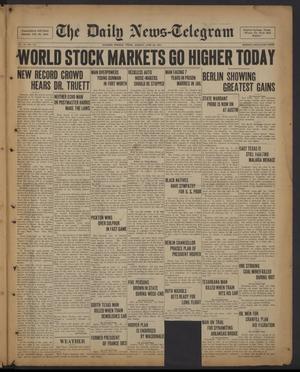 The Daily News-Telegram (Sulphur Springs, Tex.), Vol. 33, No. 147, Ed. 1 Monday, June 22, 1931