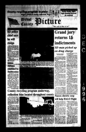 Primary view of object titled 'Duval County Picture (San Diego, Tex.), Vol. 11, No. 50, Ed. 1 Wednesday, December 11, 1996'.
