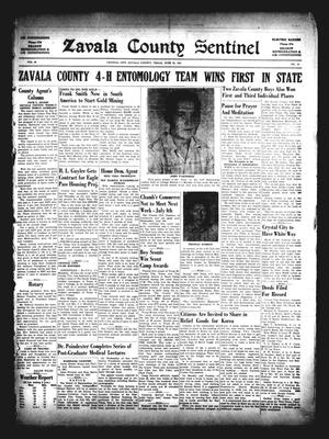 Primary view of object titled 'Zavala County Sentinel (Crystal City, Tex.), Vol. 40, No. 10, Ed. 1 Friday, June 29, 1951'.