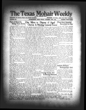 The Texas Mohair Weekly (Rocksprings, Tex.), Vol. 21, No. 48, Ed. 1 Friday, October 27, 1939