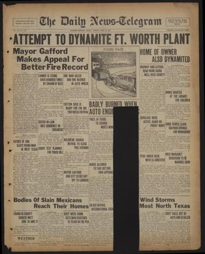 The Daily News-Telegram (Sulphur Springs, Tex.), Vol. 33, No. 140, Ed. 1 Sunday, June 14, 1931
