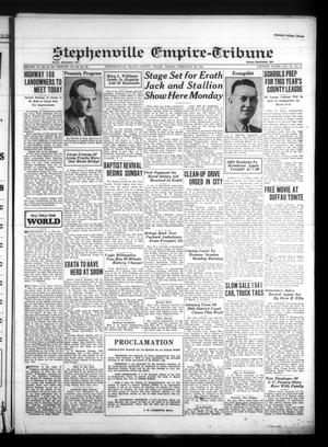 Stephenville Empire-Tribune (Stephenville, Tex.), Vol. 71, No. 9, Ed. 1 Friday, February 28, 1941