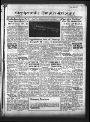 Stephenville Empire-Tribune (Stephenville, Tex.), Vol. 69, No. 4, Ed. 1 Friday, January 13, 1939