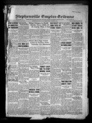 Stephenville Empire-Tribune (Stephenville, Tex.), Vol. 62, No. 46, Ed. 1 Friday, November 3, 1933