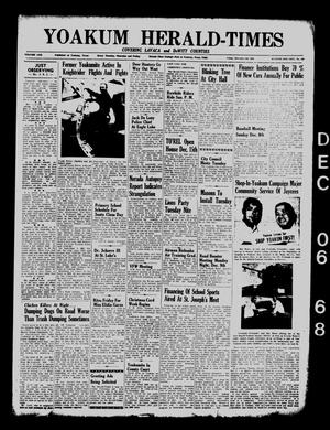 Yoakum Herald-Times (Yoakum, Tex.), Vol. 70, No. 142, Ed. 1 Friday, December 6, 1968