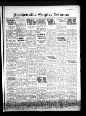 Stephenville Empire-Tribune (Stephenville, Tex.), Vol. 70, No. 37, Ed. 1 Friday, September 13, 1940