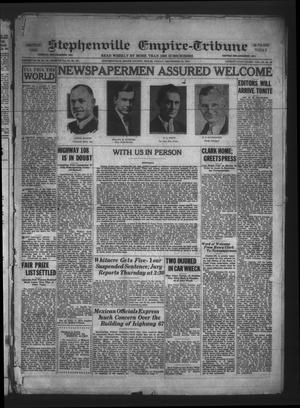 Stephenville Empire-Tribune (Stephenville, Tex.), Vol. 59, No. 40, Ed. 1 Friday, September 25, 1931