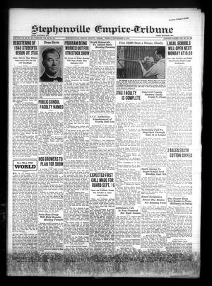 Stephenville Empire-Tribune (Stephenville, Tex.), Vol. 70, No. 36, Ed. 1 Friday, September 6, 1940